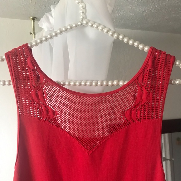 Arden B Bodycon Pink/Red Mini Dress - Picture 7 of 8